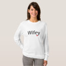 Buscar wifey camisetas Mujeres