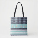 Buscar ancla rayada bolsos Azul marino