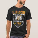 Buscar humor del ingeniero eléctrico camisetas Amantes