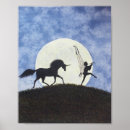 Buscar silueta de hadas posters Unicornios