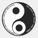 Buscar yin y yang pegatinas Blanco y negro