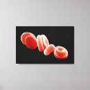 Buscar célula lienzos Fondo negro