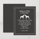 Buscar siluetas 11x14 invitaciones Para todos