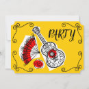 Buscar guitarra roja invitaciones Retro