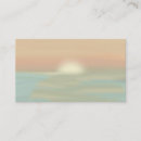 Buscar beach tarjetas de visita Puesta de sol