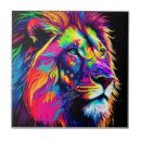 Buscar retrato abstracto azulejos Animal