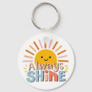 Buscar sol feliz llaveros Brillante
