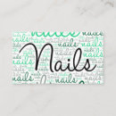 Buscar gel tarjetas de visita Esmalte de uñas