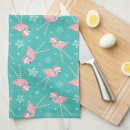 Buscar flamencos rosados paños de cocina Retro