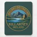 Buscar irlandés verde alfombrillas de raton Montañas