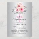 Buscar rosa y plata invitaciones Acuarela