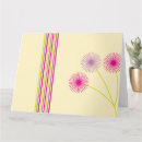 Buscar flores y rayas tarjetas General y unisex