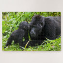 Buscar gorila de montaña puzzles Vida silvestre