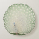 Buscar pavo real blanco cojines Pájaro
