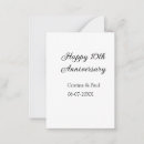 Buscar aniversario tarjetas nota Minimalista