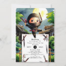 Buscar ninja invitaciones Lindo