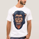Buscar chimpancé camisetas Humor