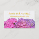 Buscar hydrangea purpura tarjetas de visita Floral