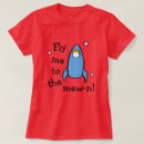 Buscar el maullar camisetas Divertido