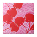 Buscar rojo cereza azulejos Divertido
