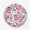 Buscar danza papel platos Retro