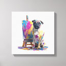 Buscar pug arte Cachorro