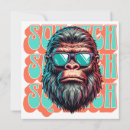 Buscar pie de página tarjetas Sasquatch
