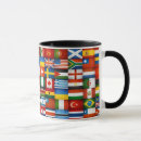 Buscar banderas del mundo tazas General y unisex