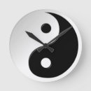 Buscar símbolo yin yang relojes de pared Espiritual