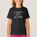 Buscar sin gluten camisetas Divertido