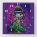 Buscar ojos verdes relojes de pared Lindo