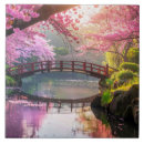 Buscar jardín japonés azulejos Estanque