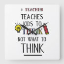 Buscar education relojes de pared Teacher