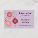 Buscar crochet tarjetas de visita Rosa