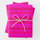 Buscar rayas rojas papel de regalo Para ella