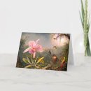 Buscar pinturas del colibrí tarjetas Flores