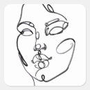 Buscar pensamiento pegatinas Mujer