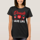 Buscar donación de sangre camisetas 1 º boquilla