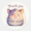 Buscar ratón feliz pegatinas Adorable