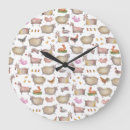 Buscar cerdo relojes de pared Animales lindos