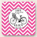 Buscar bicicleta del vintage posavasos Flores