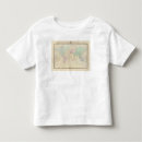 Buscar mapa del mundo camisetas Alivio