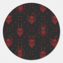 Buscar dragón rojo y negro pegatinas Criatura