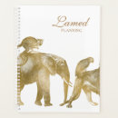 Buscar elefante agendas Oro