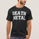 Buscar death metal camisetas Amante del metal