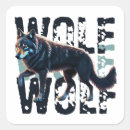 Buscar lobo salvaje pegatinas Depredador