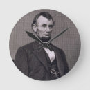 Buscar lincoln relojes de pared Americano