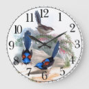 Buscar birds relojes de pared Blue