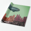 Buscar skyline papel de regalo Ciudad de nueva york