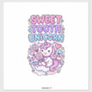 Buscar diente kawaii pegatinas Unicornio